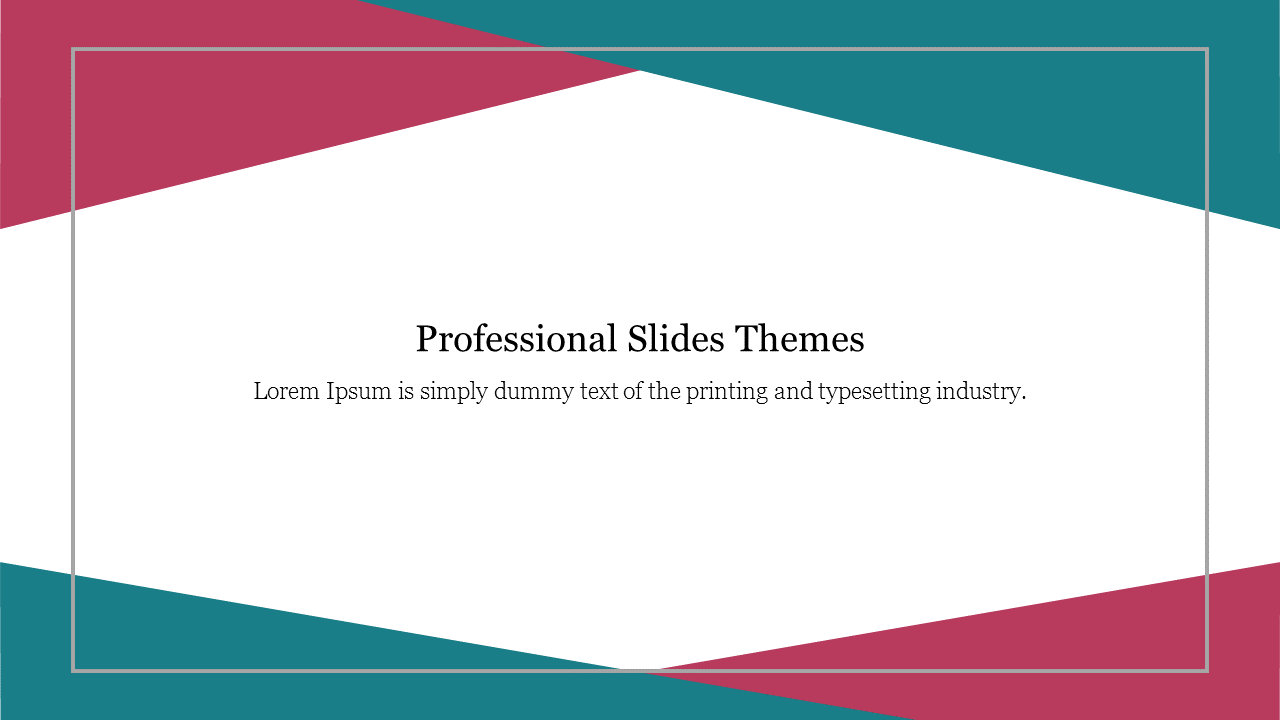 Professional Google Slides Themes